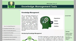 Desktop Screenshot of knowledge-management-tools.net